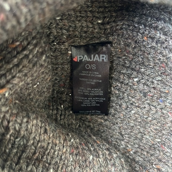 Men's Pajar Knitted Beanie Winter Hat Brown One Size NWOT - Picture 2 of 2